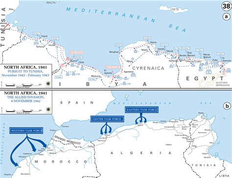 History map wwii north africa 1941/42, auchinleck's offensive, rommel's second offensive. Ww2 Africa Map | Map Of Africa