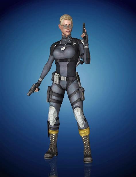 Mortal Kombat X Fan Art Cassie Cage Primary Outfit Hollywood Variation