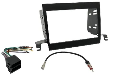 Gto Double Iso Din Stereo Dash Kit Wire Harness And Radio Antenna