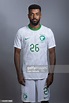 Riyadh Sharahili of Saudi Arabia poses during the official FIFA World ...