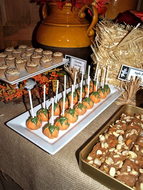 A Party Style Fall Festival Dessert Table