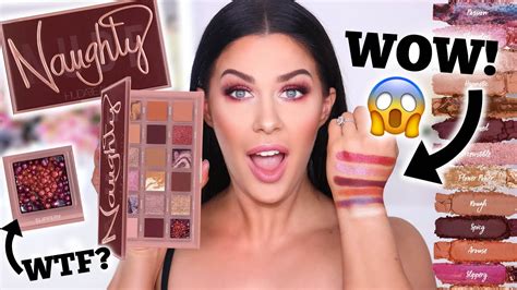 Huda Beauty Naughty Nude Eyeshadow Palette Review Demo Swatches Kh I Qu T C C Th Ng Tin V