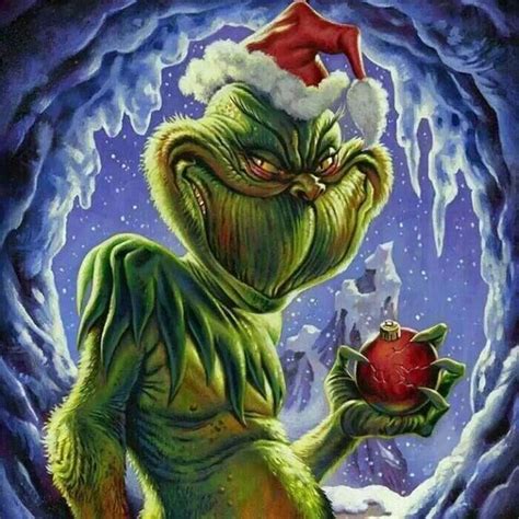 Grinch Deco Fait Main Noel Fantasy