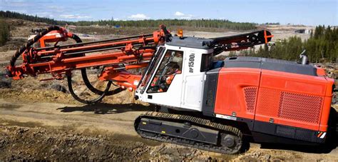 Dp1500i Surface Top Hammer Drill Sandvik Mining Ground Construction