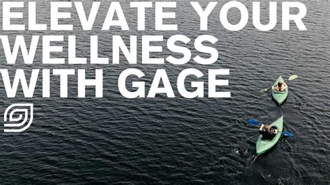 Elevate Your Wellness with Gage - YouTube