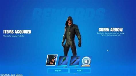 Fortnite Green Arrow Skin Check Out This Upcoming Green Arrow Skin In