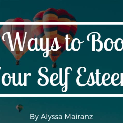 5 Ways To Boost Your Self Esteem Nyc Therapist