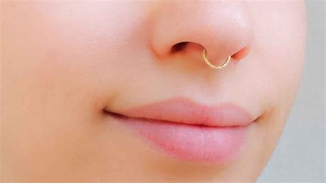 Sale Septum Septum Piercing Septum Ring Gold Septum Nose Etsy Fake