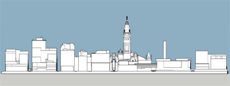 Philadelphia Yimby Compares Massing Renderings Of The 1905 And The 2020