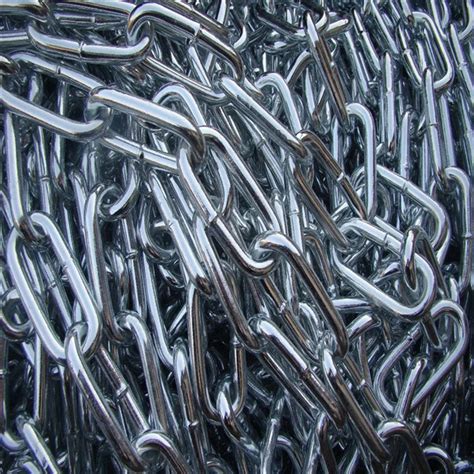 Din German Standard Welded Chain Galvanized Long Link Chain Link