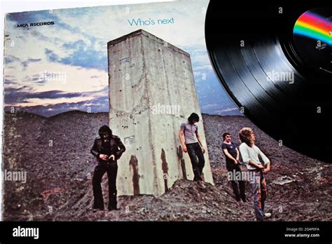 English Rock And Hard Rock Band The Who Music Album On Vinyl Record Lp Disc Titled Whos Next