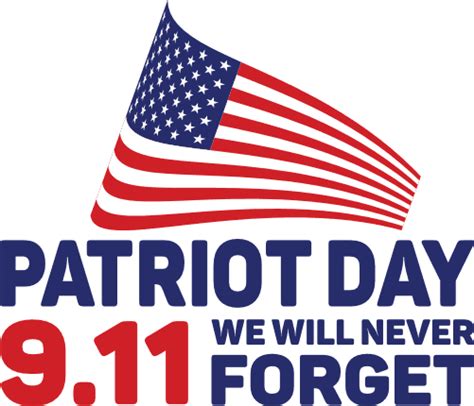 Patriot Day We Will Never Forget 911 Memorial Free Svg File For