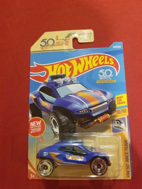 Hot Wheels 50th Anniversary Race Team Dune Daddy 750 Picclick