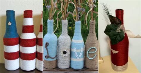 20 Creative Ways To Use An Old Bottle Glass Bottle Crafts Wine Craft
