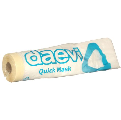 Characteristics Of The Plastic With Quick Mask Tape Daevi