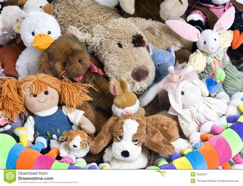 stuffed animals stock image image