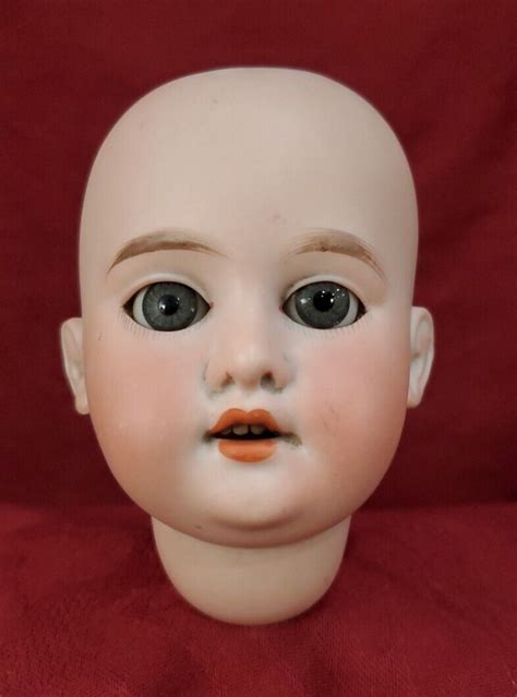 Very Pretty Antique German Bisque Doll Head Armand Marseille 1894 Ebay