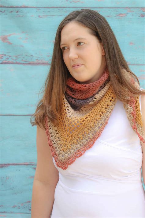 Lion brand yarn gives superb coupons for most of the year. Desert Sunset Shawl: Free Crochet Pattern - Winding Road ...