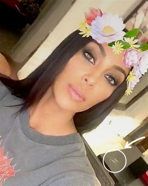 kim kardashian caught doing drugs on snapchat 2 pics