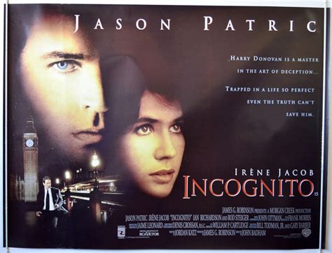 Incognito Original Cinema Movie Poster From British