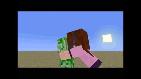 Never Kiss A Creeper Minecraft Animation Youtube