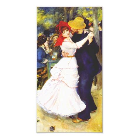 Renoir Dance At Bougival Print Zazzle