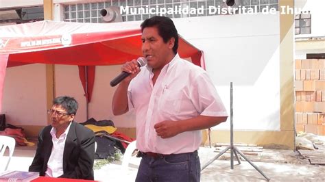 Municipalidad Distrital De Ihuari Participo En El Reconocimiento A Los