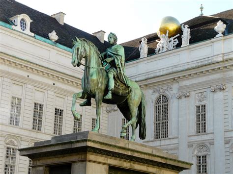 Equestrian Statue Of Joseph Ll In Vienna Austria