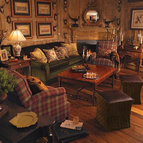 See more ideas about lodge, cabin decor, rustic house. kind of what I am thinking for the living room area of ...