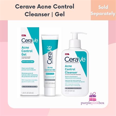 Cerave Acne Control Cleanser Gel Sold Separately Shopee Philippines