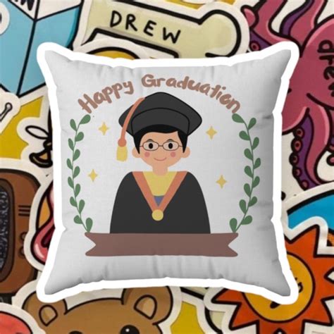 Jual Bantal Wisuda Bisa Custom Nama Dan Ucapan 2 Sisi Shopee Indonesia