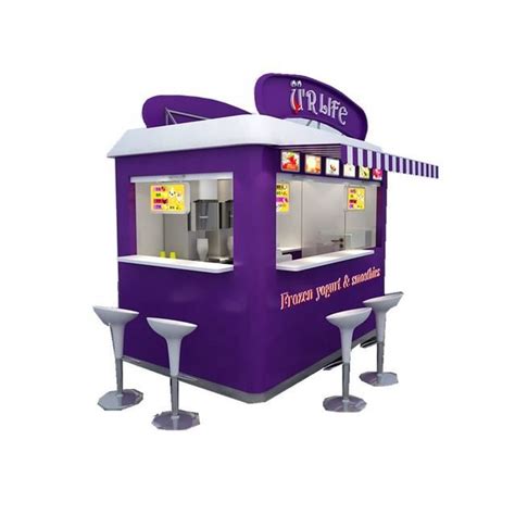 Source Outdoor Food Kiosk Coffee Shop Design Of Mobile Food Stand Ice