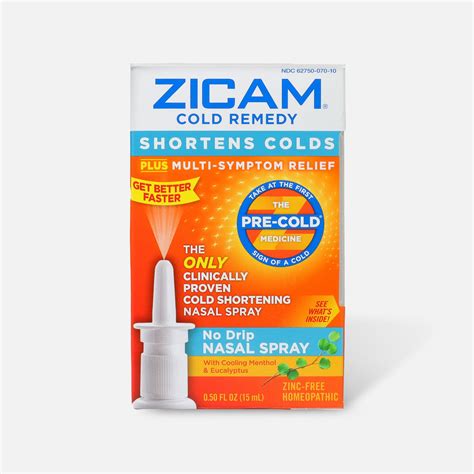 Zicam Cold Remedy Nasal Spray 5 Fl Oz