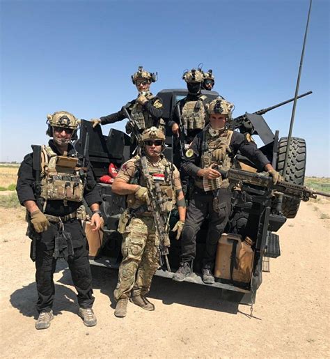 Iraqi Special Operations Forces With 5th Special Forces Group Kicking