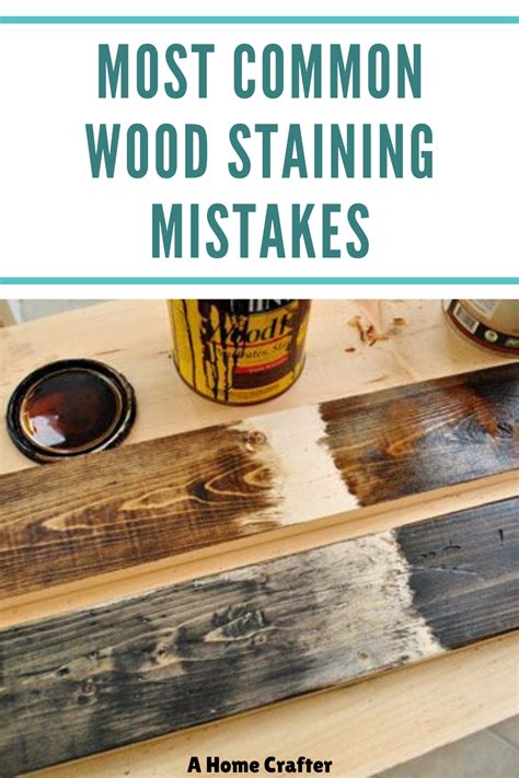 Most Common Wood Staining Mistakes Best Wood Stain Varathane Wood