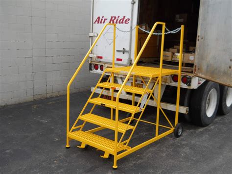 Semi Trailer Access Truck Rolling Ladder Tg4838h Savemh
