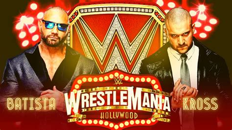 WWE WrestleMania 39 Custom Match Card Remake How To Make WWE