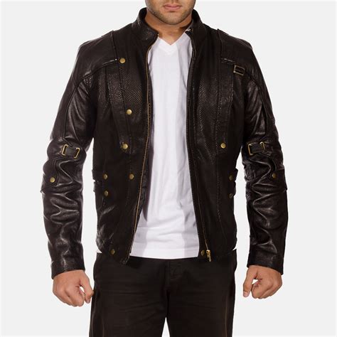 Now we share best black leather jackets styling tips 2020, which makes you help to find a perfect match of what to wear with black leather jackets. Mens Mars Black Leather Jacket