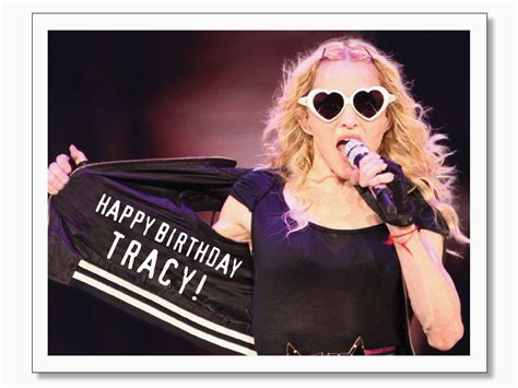 Madonna Birthday Card Birthdaybuzz