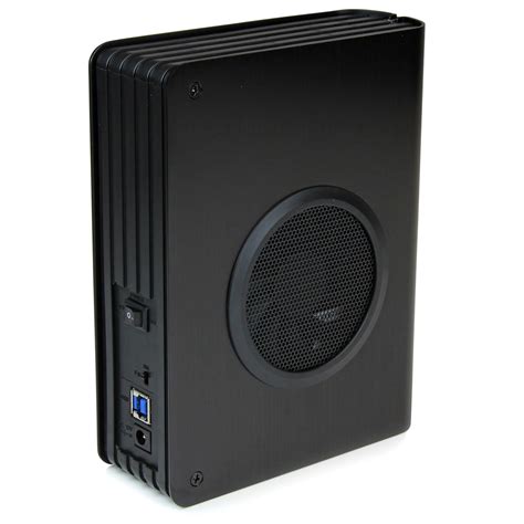 Startech 35 Inch Superspeed Usb 30 Sata Hard Drive Enclosure With Fan