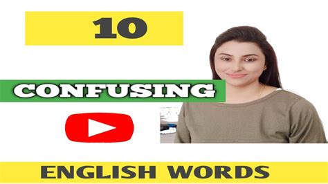 Top Confusing English Words You Need To Know What Are Some Confusing Word Pairs Vocabulary