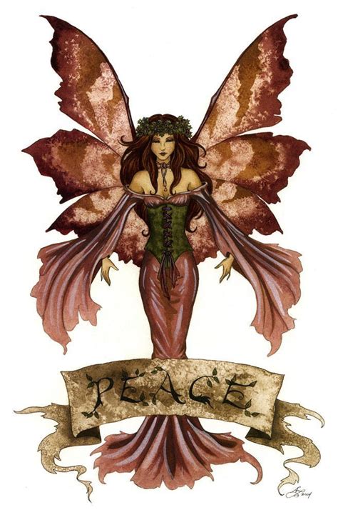 Peace By Amy Brown Faeries Fairy Art Amy Brown