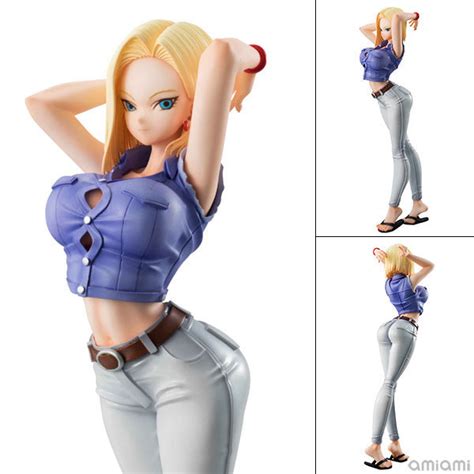 Dragon ball is a japanese media franchise created by akira toriyama in 1984. 20cm Dragon Ball Z Sexy Android 18 Lazuli Action Figure PVC New Collection figures toys ...