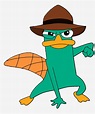 Imagenes En Png Jpg Black And White - Perry The Platypus - Free ...