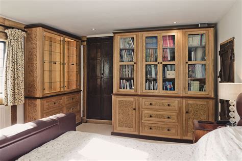 Fitted Wardrobe With Foldaway Bed Samuel F Walsh Furniture