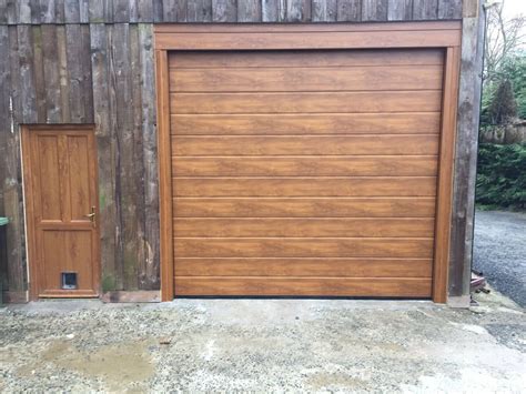 Garage Door Rosewood Dark Oak Golden Light Oak Insulated Upvc Match