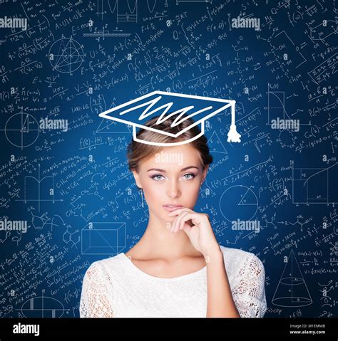 Educated Young Woman Hi Res Stock Photography And Images Alamy