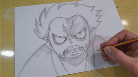 FACIL DE DESENHAR COMO DESENHAR LUFFY GEAR 4 Passo A Passo YouTube