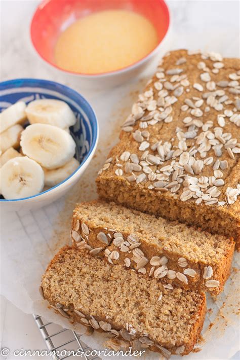 Healthy Vegan Banana Bread With Cornmeal Sugar Free Gluten Free