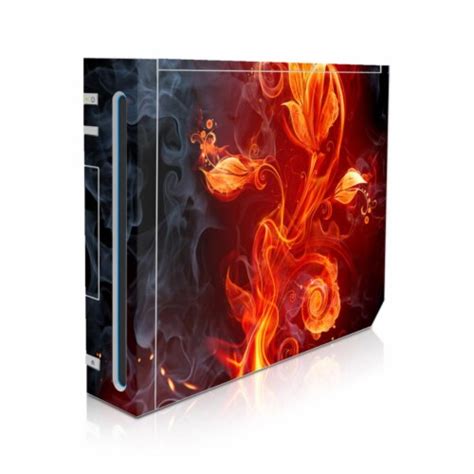 Decalgirl Wii Flwrfire Nintendo Wii Skin Flower Of Fire 1 Kroger